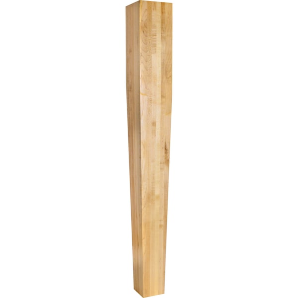 Hardware Resources 5" Wx5"Dx42"H Cherry Square Tapered Post P43-5-42CH - main